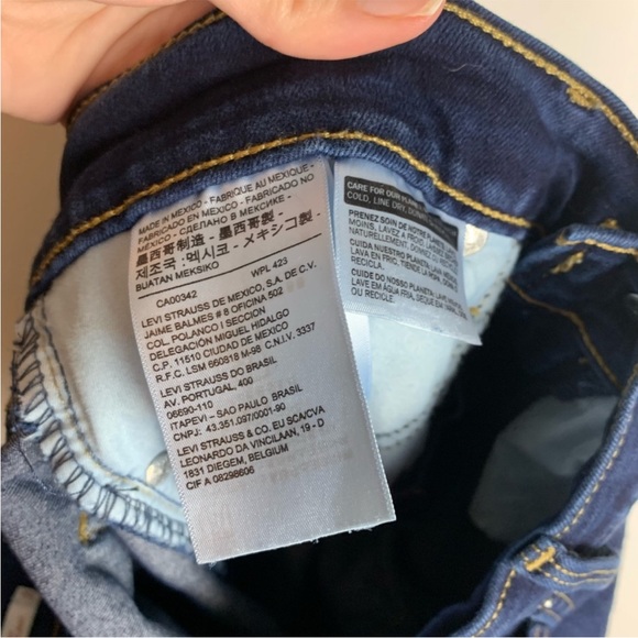 LEVI'S Indigo Denim Jeans - size 29 - Picture 7 of 9